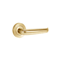 LOCKWOOD SYMPHONY 180 DOOR LEVER ON ROUND ROSE FULL SET - AVAILABLE IN VARIOUS FINISH