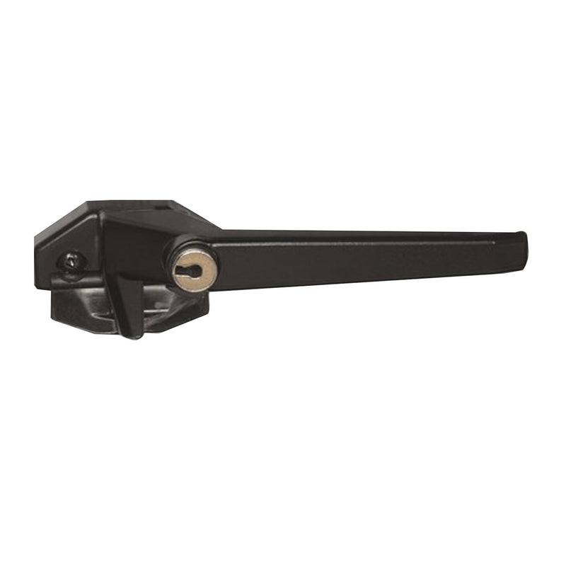 INTERLOCK WEDGELESS DELUXE WINDOW HANDLE LOCKABLE RIGHT HAND BLACK 355B