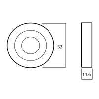 LOCKWOOD SYMPHONY 178 SERIES DOOR LEVER ON ROUND ROSE FULL SET - AVAILABLE IN VARIOUS FINISHES