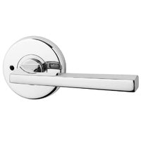 LOCKWOOD DOOR HANDLE VELOCITY HAKEA PRIVACY SET POLISHED CHROME VEL2/28CP