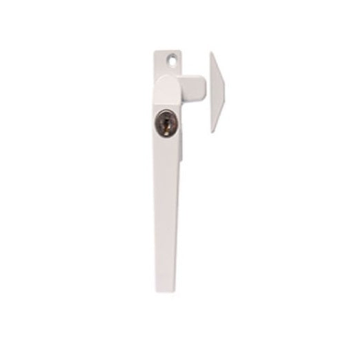 WHITCO WINDOW LOCK WHITE SERIES 25 LH CASEMENT FASTENER LOCKABLE W225216