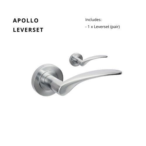 ZANDA APOLLO - Brushed Nickel, Satin Chrome