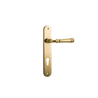 IVER VERONA DOOR LEVER HANDLE ON OVAL BACKPLATE - CUSTOMISE TO YOUR NEEDS