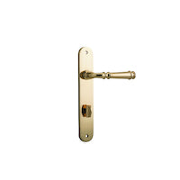 IVER VERONA DOOR LEVER HANDLE ON OVAL BACKPLATE - CUSTOMISE TO YOUR NEEDS