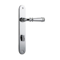 IVER VERONA DOOR LEVER HANDLE ON OVAL BACKPLATE - CUSTOMISE TO YOUR NEEDS