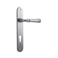 IVER VERONA DOOR LEVER HANDLE ON OVAL BACKPLATE - CUSTOMISE TO YOUR NEEDS