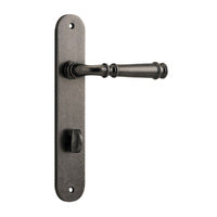 IVER VERONA DOOR LEVER HANDLE ON OVAL BACKPLATE - CUSTOMISE TO YOUR NEEDS