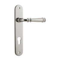 IVER VERONA DOOR LEVER HANDLE ON OVAL BACKPLATE - CUSTOMISE TO YOUR NEEDS