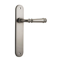 IVER VERONA DOOR LEVER HANDLE ON OVAL BACKPLATE - CUSTOMISE TO YOUR NEEDS