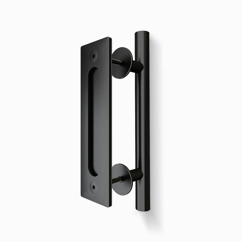 ZANDA BARN DOOR HARDWARE KIT (PULL HANDLE & FLUSH PULL)