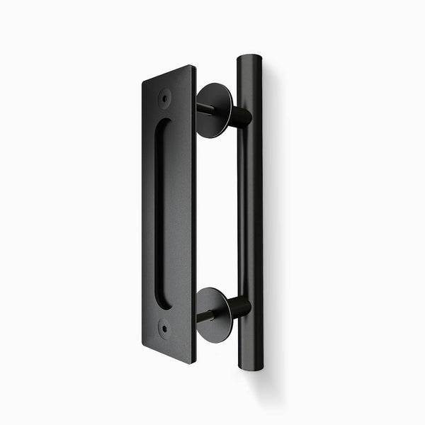 Austyle Flush Pull Rectangle (Bathroom/Privacy) Black 220x55mm