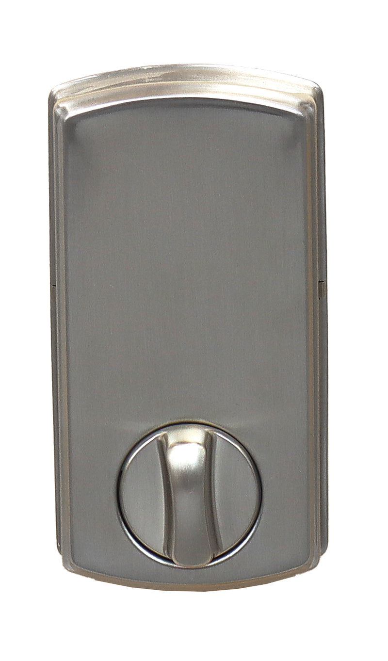 Carbine CEL2-3in1 Electronic Standalone Deadbolt , With batteries, Boxed, Satin Nickel 4 AA batteries