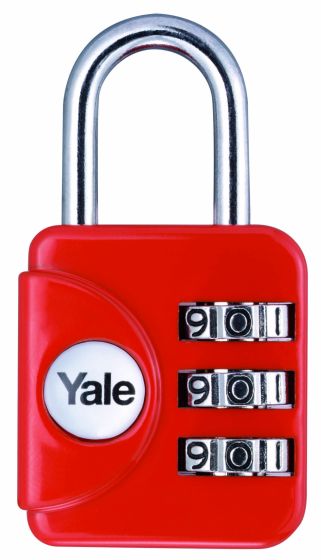 YP1 LUGGAGE PADLOCK DP Red