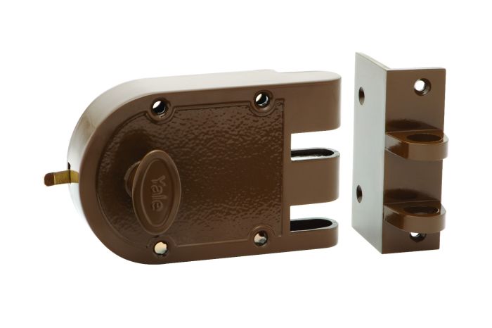 YDK DEADLOCK SINGLE CYLINDER DP Brown