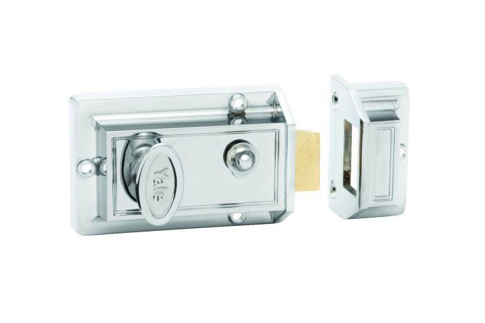 YALE NIGHTLATCH DP Chrome Plate