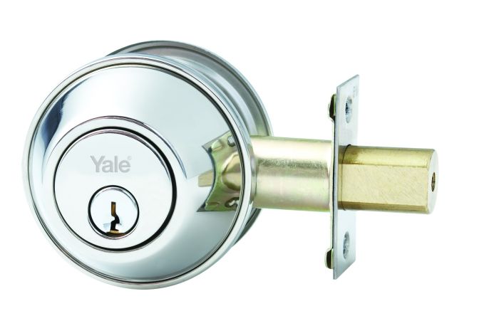 YDB DEADBOLT DOUBLE CYLINDER DP Satin Chrome