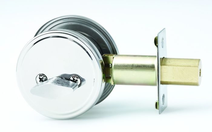 YDB DEADBOLT SINGLE CYLINDER DP Satin Chrome