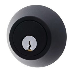 Carbine LB Residential Series Standard Cylinder and Turn Deadbolt, 60-70mm backset, C4 Keyed to Differ , Boxed, Matte Black