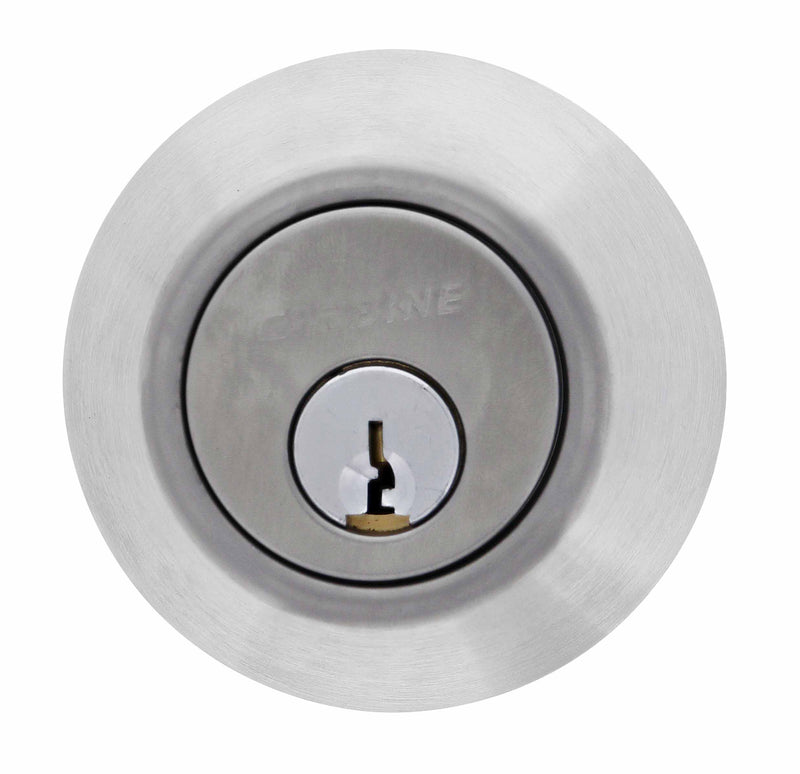 Carbine LB Residential Series Standard Cylinder and Turn Deadbolt, 60-70mm backset, C4 Keyed Alike GROUPS OF 3, Boxed, Satin Stainless Steel