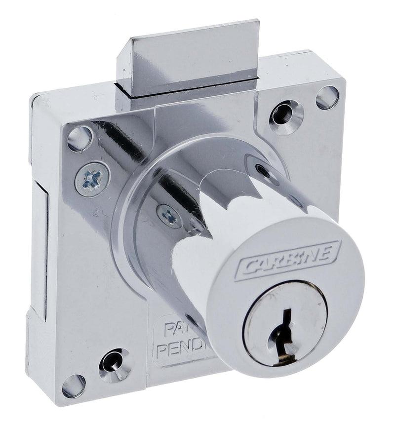 Carbine CCL Cupboard Lock , Latch, Keyed Alike KA1, Boxed, Chrome Plate