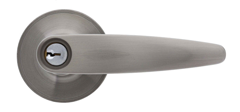 Carbine Kingston SL7000 Tiebolt Standard Entrance Lever set, C4  Keyed to Differ, Display Pack, Satin Nickel