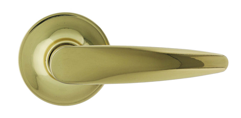 Carbine Kingston SL7000 Tiebolt Standard Passage Lever set,   , Display Pack, Polished Brass