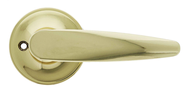 Carbine Kingston SL7000 Tiebolt Standard Passage Lever set,   , Display Pack, Polished Brass