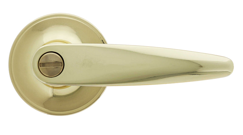 Carbine Kingston SL7000 Tiebolt Standard Privacy Lever set,   , Display Pack, Polished Brass