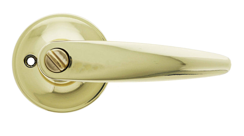 Carbine Kingston SL7000 Tiebolt Standard Privacy Lever set,   , Display Pack, Polished Brass