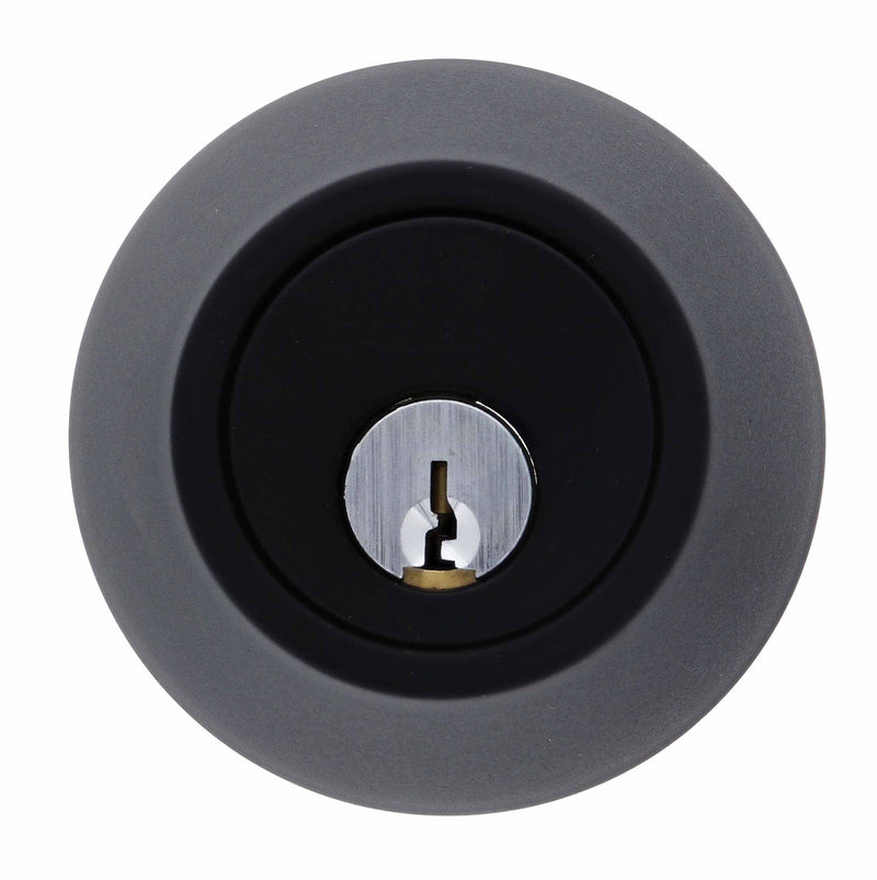 Carbine LB Residential Series Standard Cylinder and Turn Deadbolt, 60-70mm backset, C4 Keyed to Differ , Boxed, Matte Black