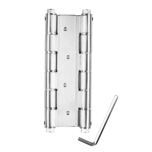 **10 PACK** McCallum Aluminium Cabinet Hinge - Satin Chrome A51 A151