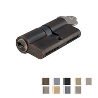 Tradco Dual Function 5 Pin Key/Key Euro Cylinders