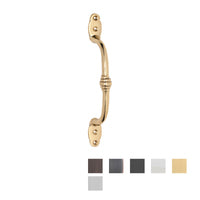 Tradco Offset Banded Door Pull Handle 180mm - Available In Various Finishes