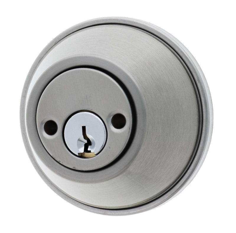 Carbine LB Residential Series Standard Double Cylinder Deadbolt, 60-70mm backset, C4 Keyed to Differ , Boxed, Satin Nickel