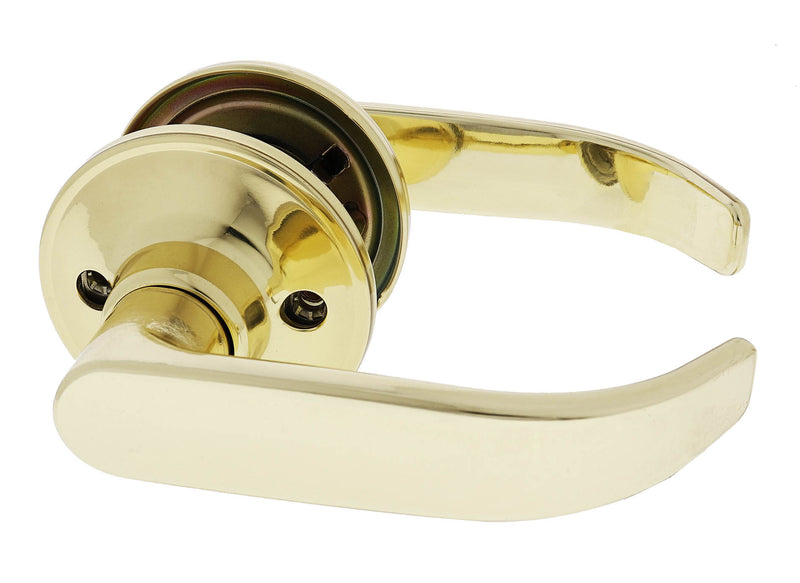 Carbine Empire SL8000 Tiebolt Standard Passage Lever set,  , Display Pack, Polished Brass