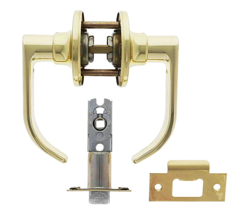 Carbine Empire SL8000 Tiebolt Standard Passage Lever set,  , Display Pack, Polished Brass