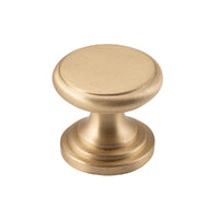 Tradco Flat Cupboard Knob - Available In Various Finishes and Sizes