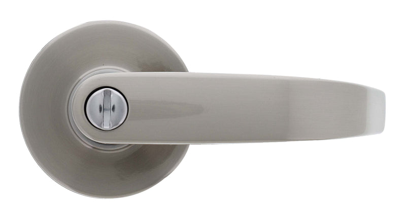 Carbine Empire SL8000 Tiebolt Contemporary Privacy Lever set,  , Boxed, Satin Nickel