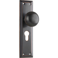 Tradco Richmond Door Knob on Long Backplate - Customise to your needs