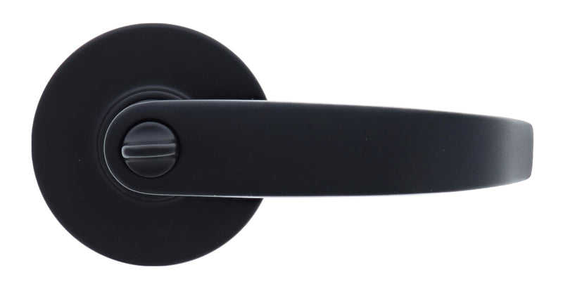 Carbine Empire SL8000 Tiebolt Contemporary Privacy Lever set,  , Boxed, Matte Black