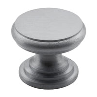 Tradco Flat Cupboard Knob - Available In Various Finishes and Sizes