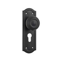 Tradco Kensington Door Knob on Backplate - Customise to your needs