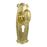 Tradco Bungalow Door Knob on Backplate - Customise to your needs