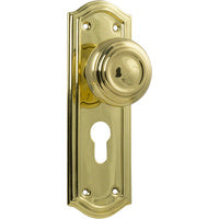 Tradco Kensington Door Knob on Backplate - Customise to your needs