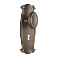 Tradco Bungalow Door Knob on Backplate - Customise to your needs