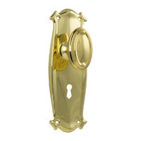 Tradco Bungalow Door Knob on Backplate - Customise to your needs