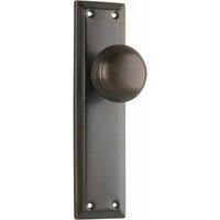 Tradco Richmond Door Knob on Long Backplate - Customise to your needs