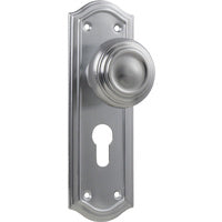 Tradco Kensington Door Knob on Backplate - Customise to your needs