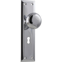 Tradco Richmond Door Knob on Long Backplate - Customise to your needs