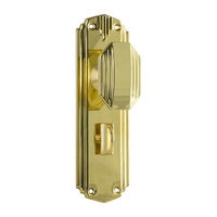 Tradco Napier Art Deco Door Knob on Backplate - Customise your needs